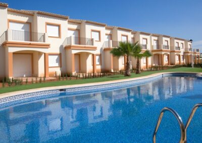 Bloque viviendas adosadas Les Marines Denia (Alicante)