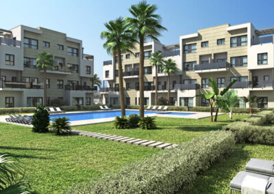 Bloque viviendas Oliva-Nova (Valencia)