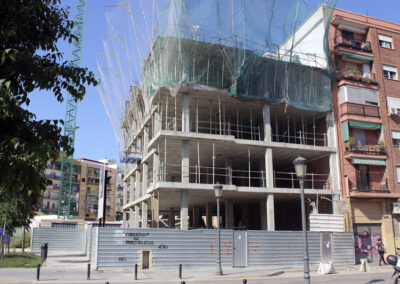 Estructura edificio 13 viviendas Valencia